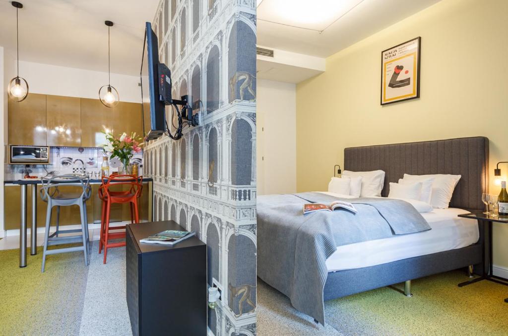 Ferienwohnung Oomph Wroclaw Deluxe Apt Ruska Exterior foto